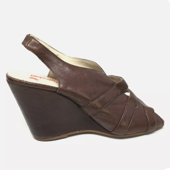 ANTHROPOLOGIE Farylrobin arc wedge sandal - size… - Picture 11 of 12